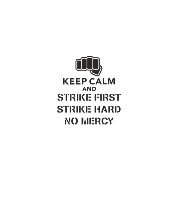 Keep calm and strike first cobra kai model roz deschis pe tricou