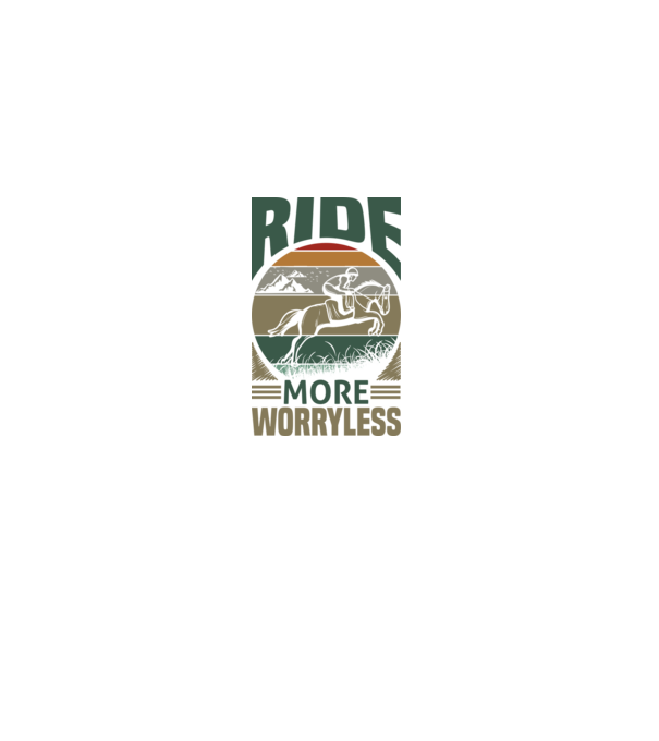 ride more model negru pe tricou
