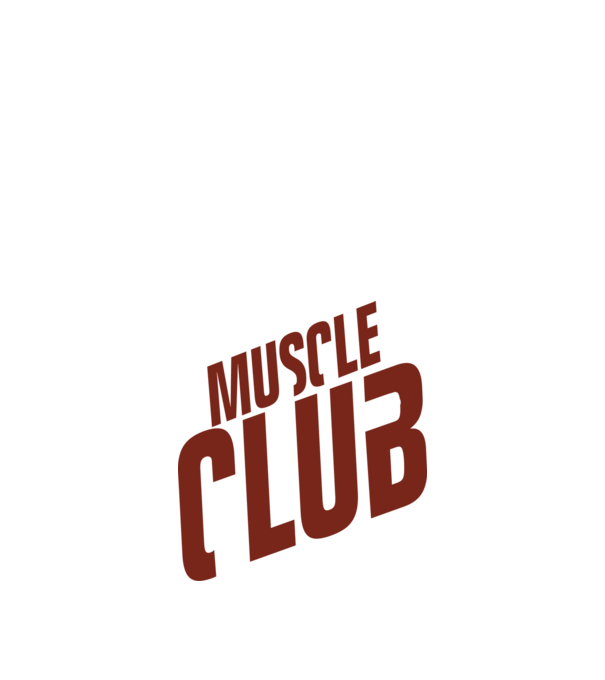 Muscle Club model negru pe tricou