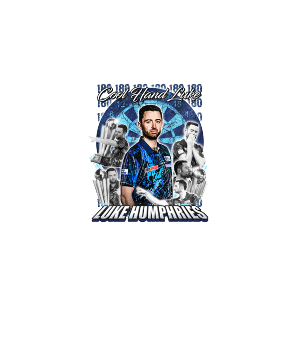 Luke Humphries Cool hand Luke model negru pe tricou