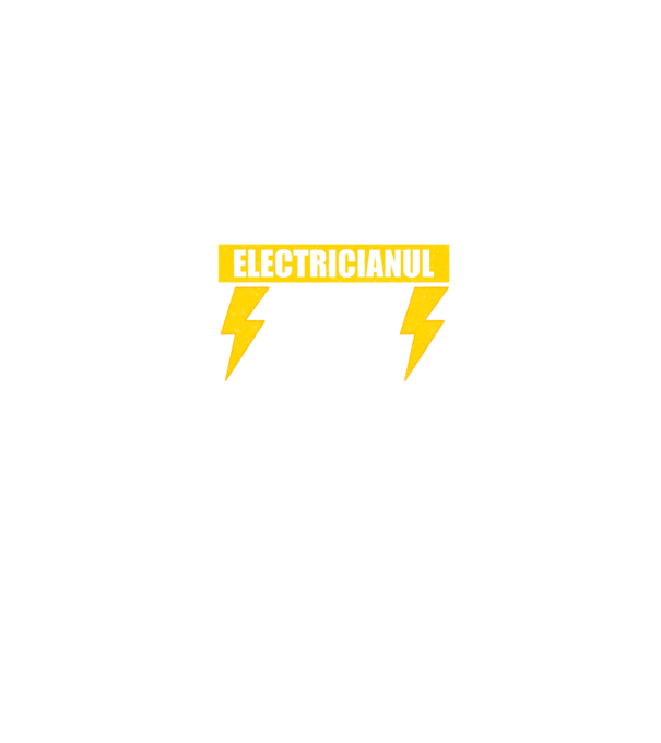 Tată - Electricianul, Mitul, Legenda model negru pe tricou
