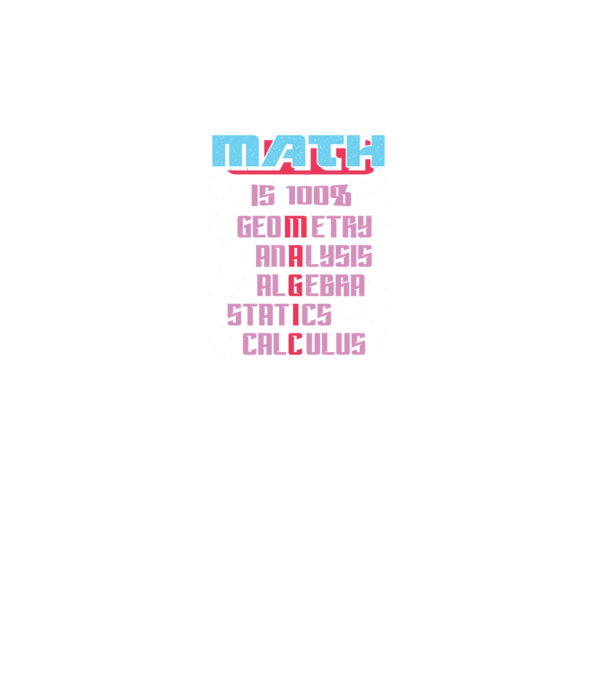 Math magic retro model turcoaz pe tricou