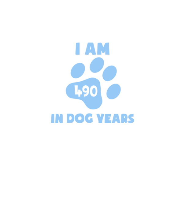 Dog Year - 490 model albastru regal pe tricou