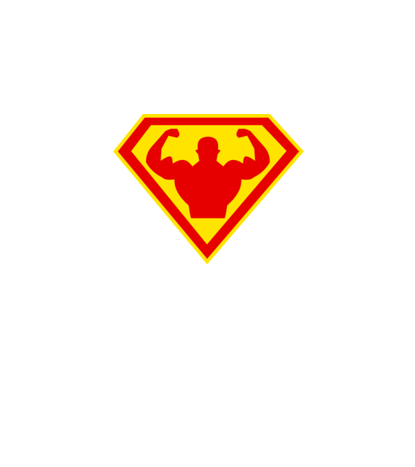 Superom model negru pe tricou