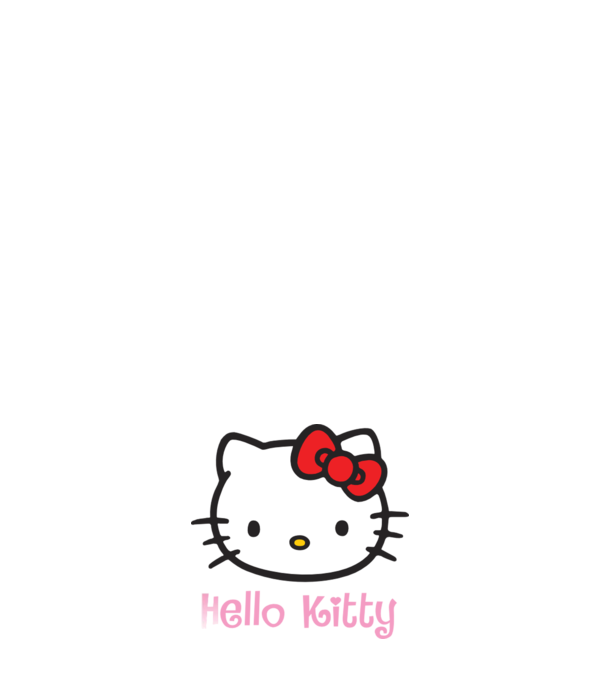 Hello Kitty model roșu pe tricou