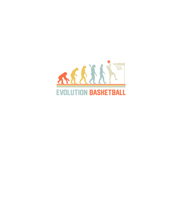 Evolution basketball model negru pe tricou