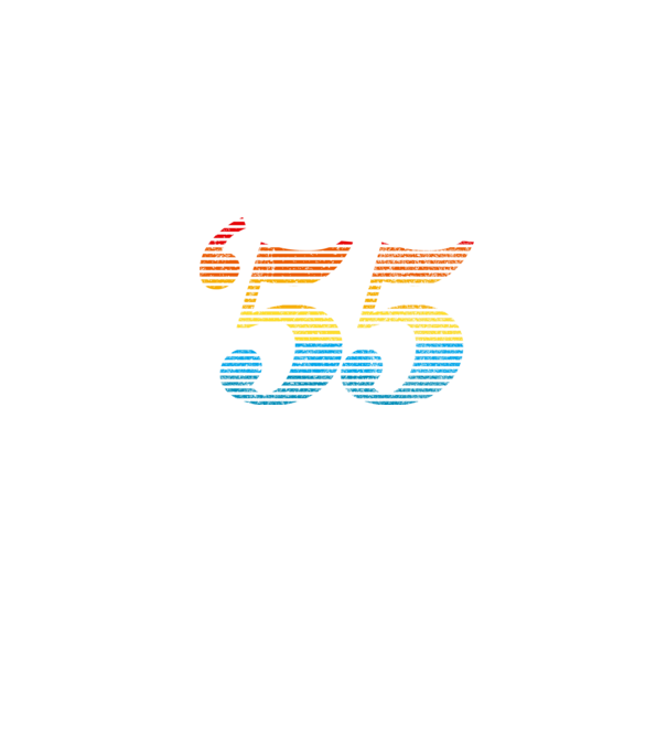 Retro Birthday 1955 model albastru jeanși pe tricou