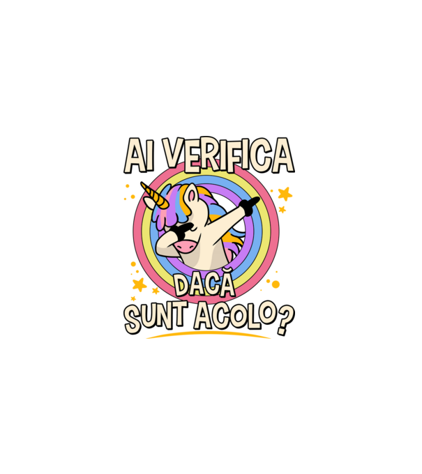 Ai verifica dacă sunt acolo? model negru pe tricou