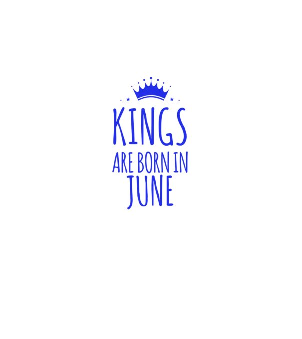 Kings are born in - June model dusty pink pe tricou