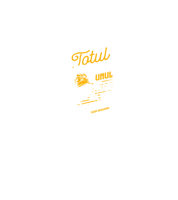 Totul este dificil pentru unul, dar nimic nu este imposibil pentru mulți! Team-building model negru pe tricou