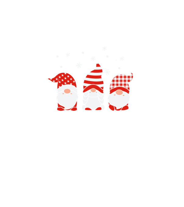 Xmas gnomes model turcoaz pe tricou