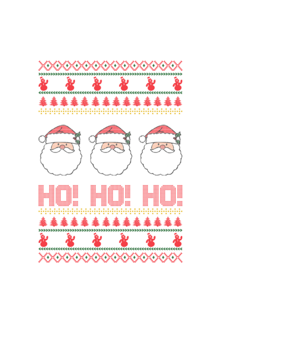 Ho-Ho-Ho model negru pe tricou
