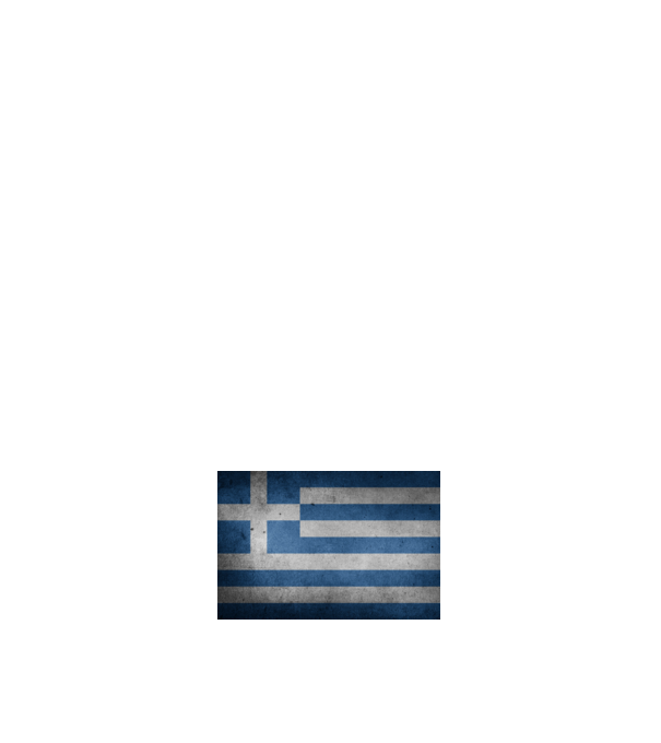 GREECE model negru pe tricou