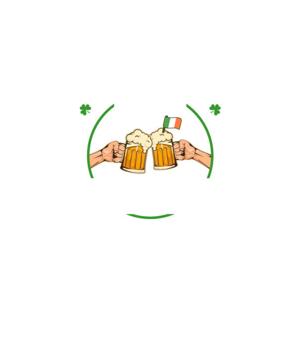 'I''ll be irish' model negru pe tricou