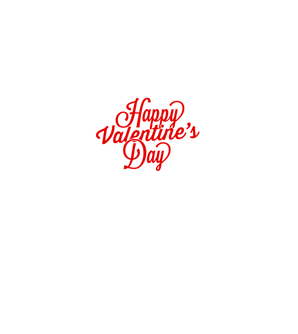 Happy Valentines day model negru pe tricou