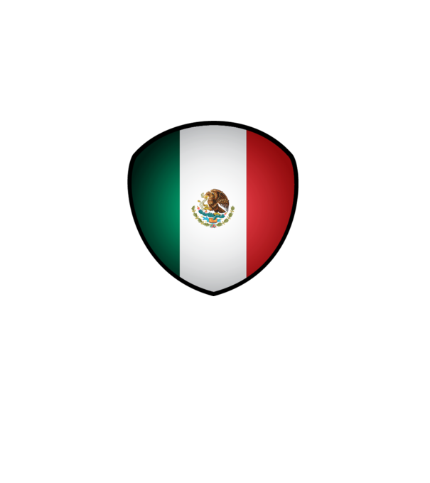 MEX-jabulani-flag model alb pe tricou