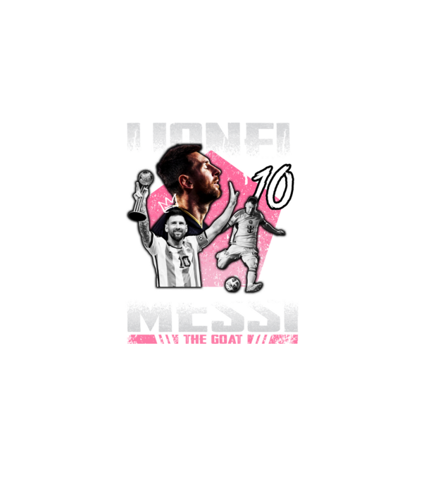 Messi tribute model negru pe tricou
