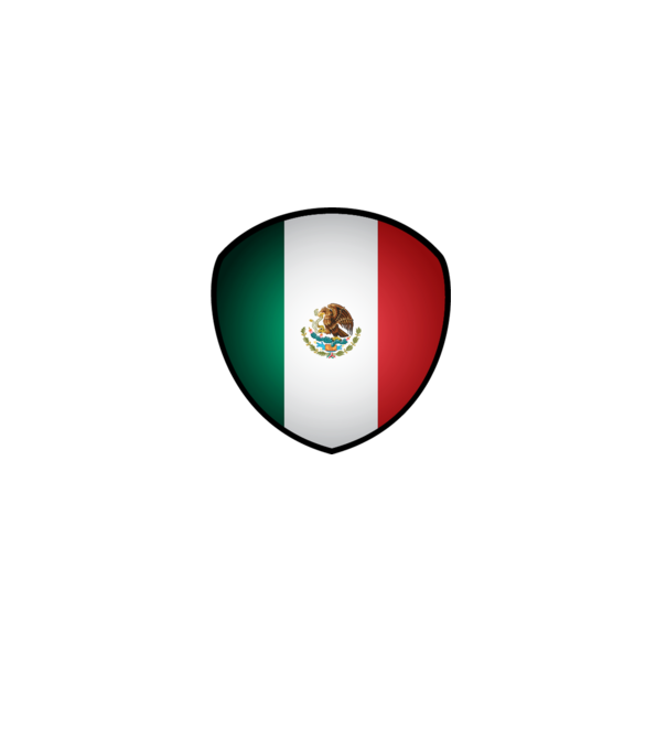 MEX-jabulani-flag model alb pe tricou