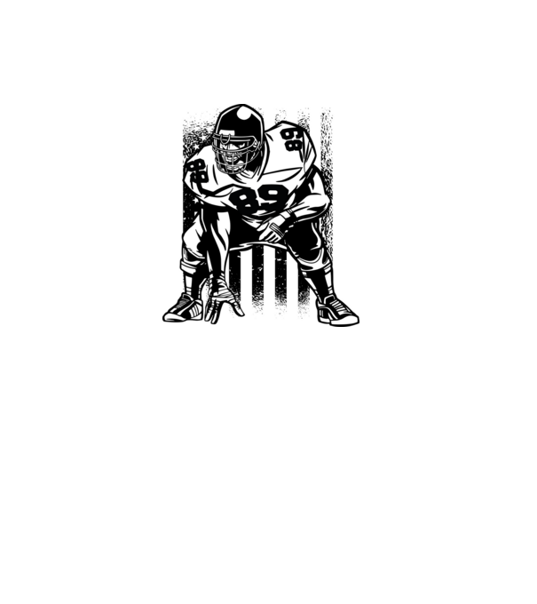 PLAYER model alb pe tricou
