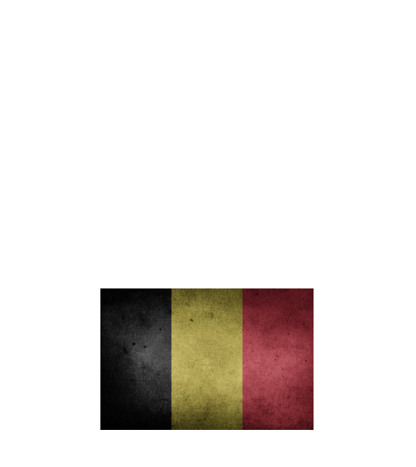 BELGIUM model albastru închis pe tricou