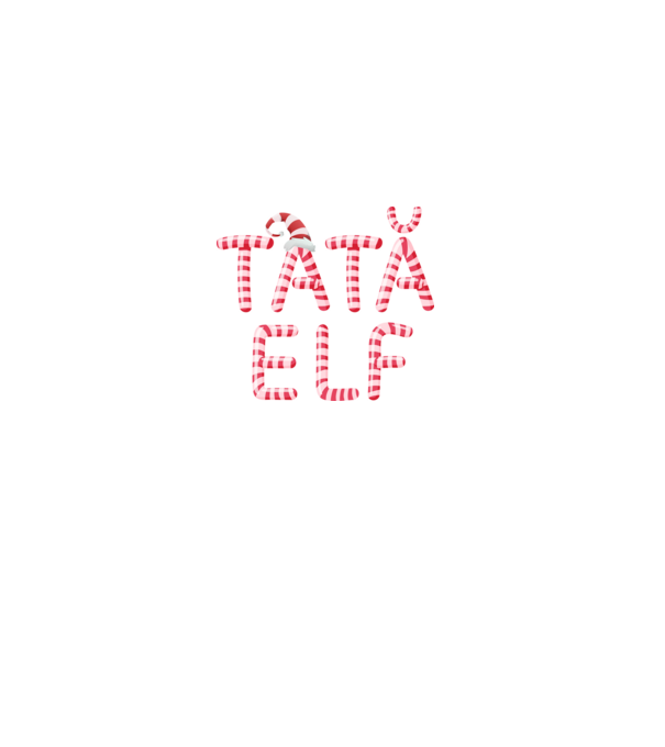 tată elf model negru pe tricou