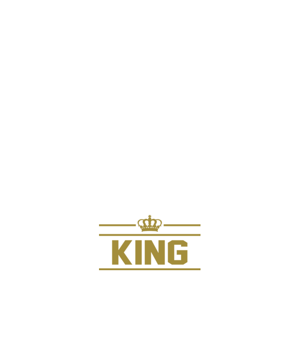 King model alb pe tricou