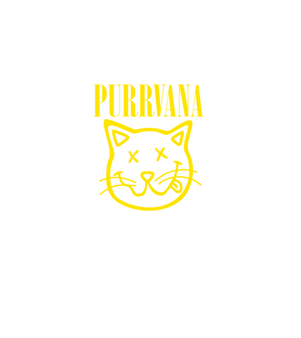 PURRVANA model negru pe tricou