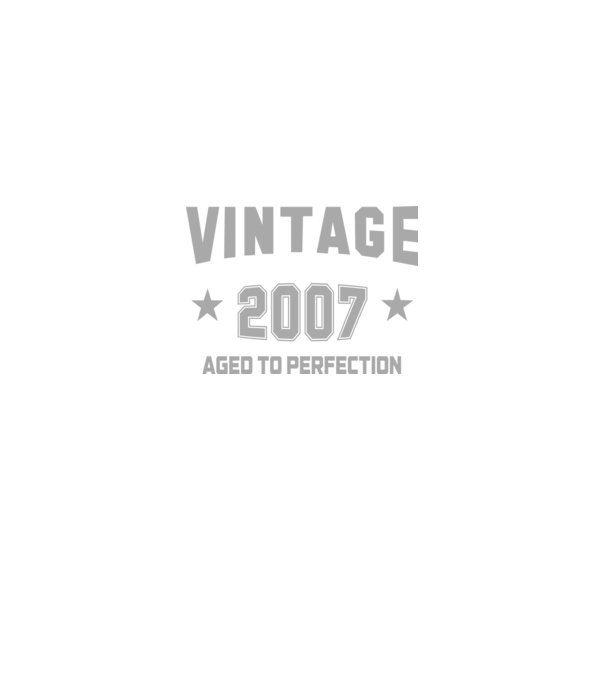 Vintage - 2007 model roșu pe tricou