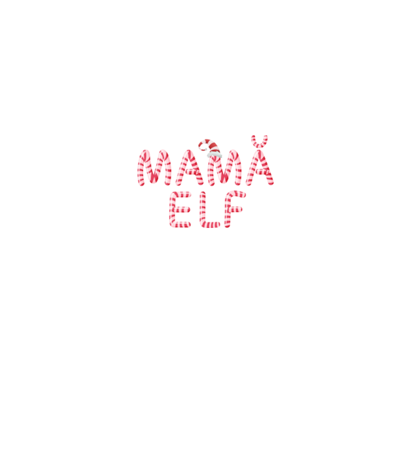 mamă elf model negru pe tricou