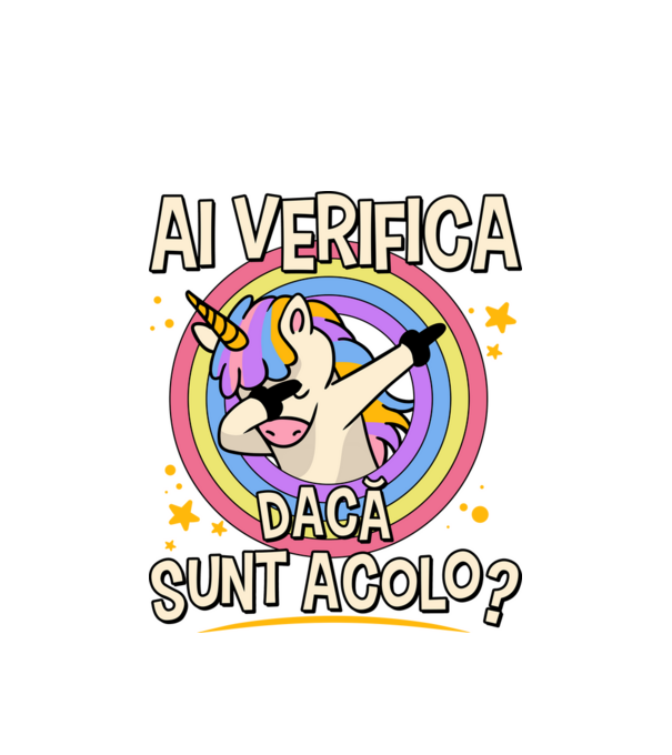 Ai verifica dacă sunt acolo? model alb pe tricou