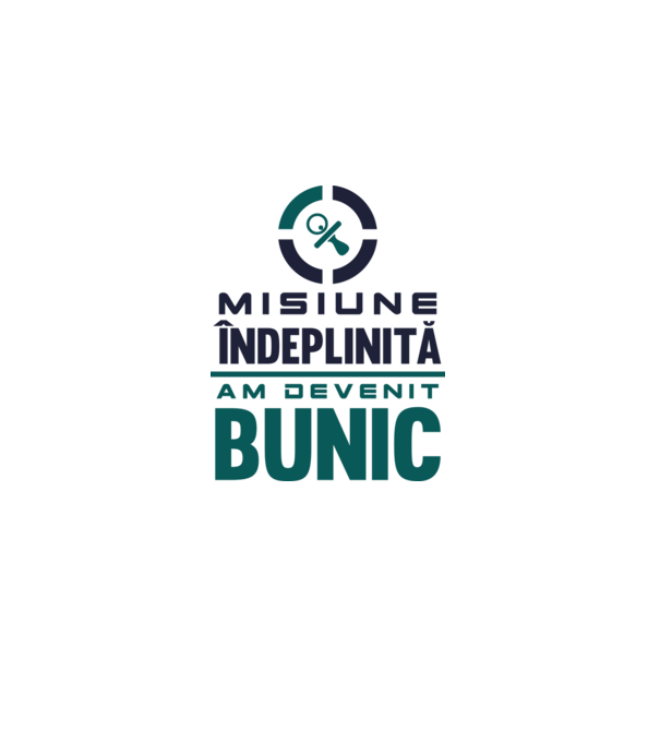 Misiune îndeplinită - am devenit bunic model gri pe tricou