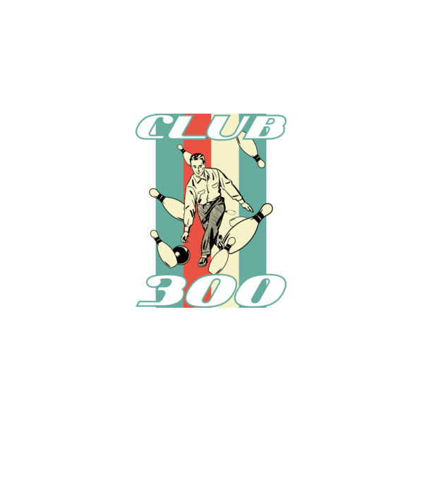 club300 model negru pe tricou
