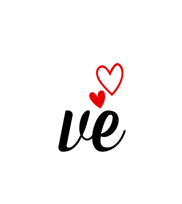 Cuplu LOVE model alb pe tricou