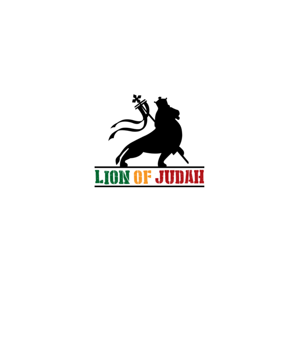 Lion Of Judah model alb pe tricou