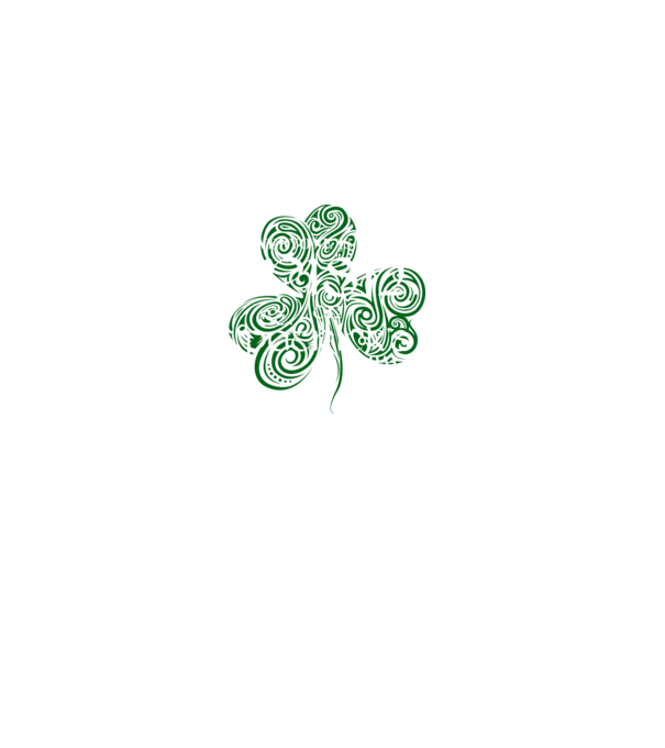 Everyone is irish shamrock model gri pe tricou