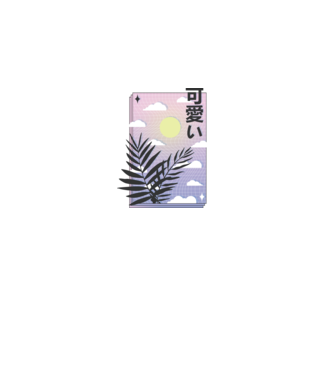 Vaporwave Val model gri pe tricou