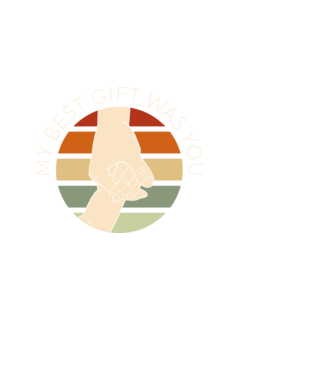 My Best Gift Was You model alb pe tricou