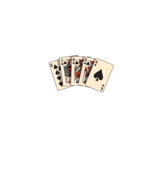 Poker All in model negru pe tricou