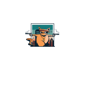 Pew Pew Pew Madafakas Pisică model negru pe tricou