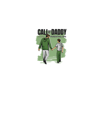 Call of Daddy - Pentru tata model gri pe tricou