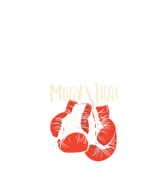 Muay Thai model negru pe tricou