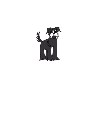 Desen Schnauzer model nisipiu pe tricou