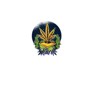 Marijuana Kush model turcoaz pe tricou