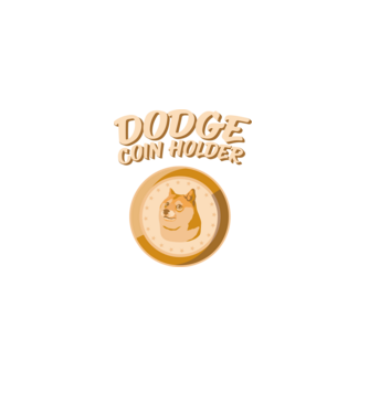 Doge Coin Holder model  pe tricou