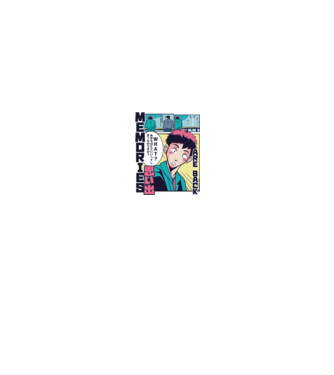 Anime Vaporwave benzi desenate model alb/roșu pe tricou