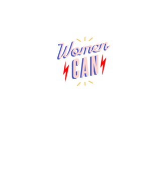 Women Can de Ziua Femeii model negru pe tricou
