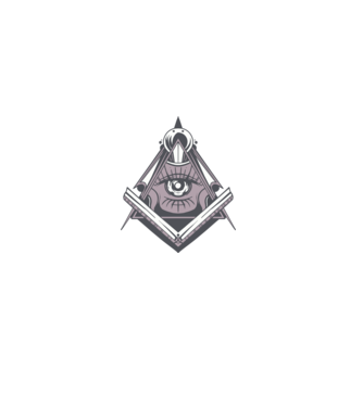 Masoni Illuminati model gri pe tricou