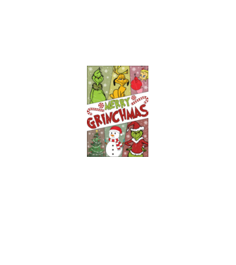 Merry Grinchmas - Grinch model negru pe tricou