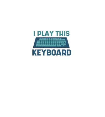 Tastatura Gamer model alb pe tricou