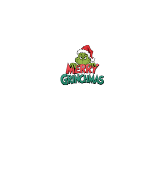 Merry Grinchmas model negru pe tricou
